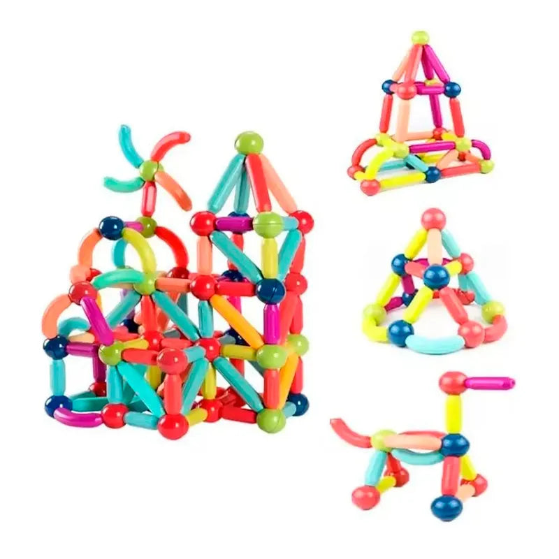 JUEGO DE 46 BLOQUES MAGNETICOS